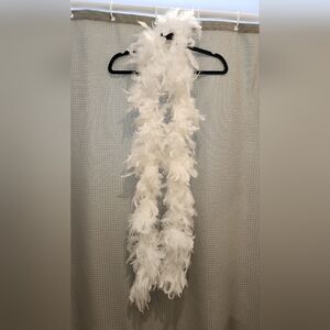 White Feather Boa